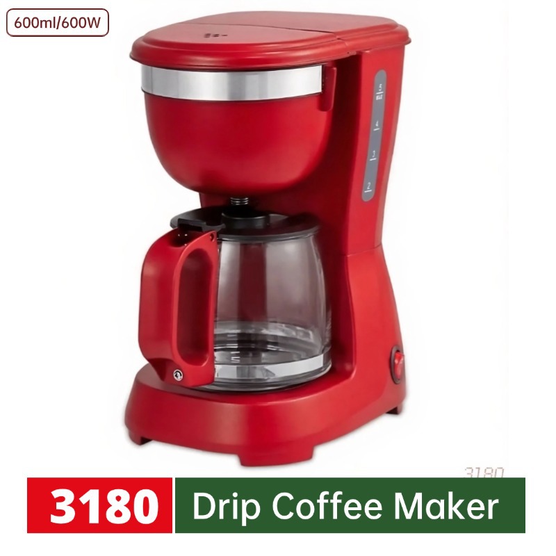 Máquina de café americana retro 600L transfronteriza Europa y Estados Unidos al por mayor cafetera de goteo cafetera de goteo