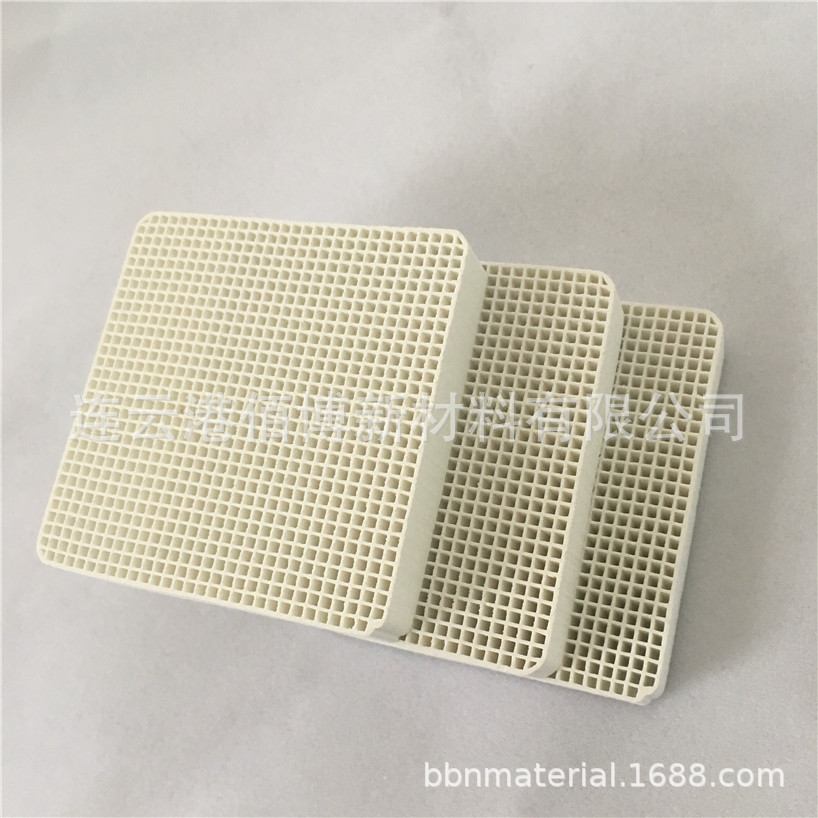 远红外蜂窝陶瓷板 耐高温堇青石陶瓷片 耐火热交换陶瓷片