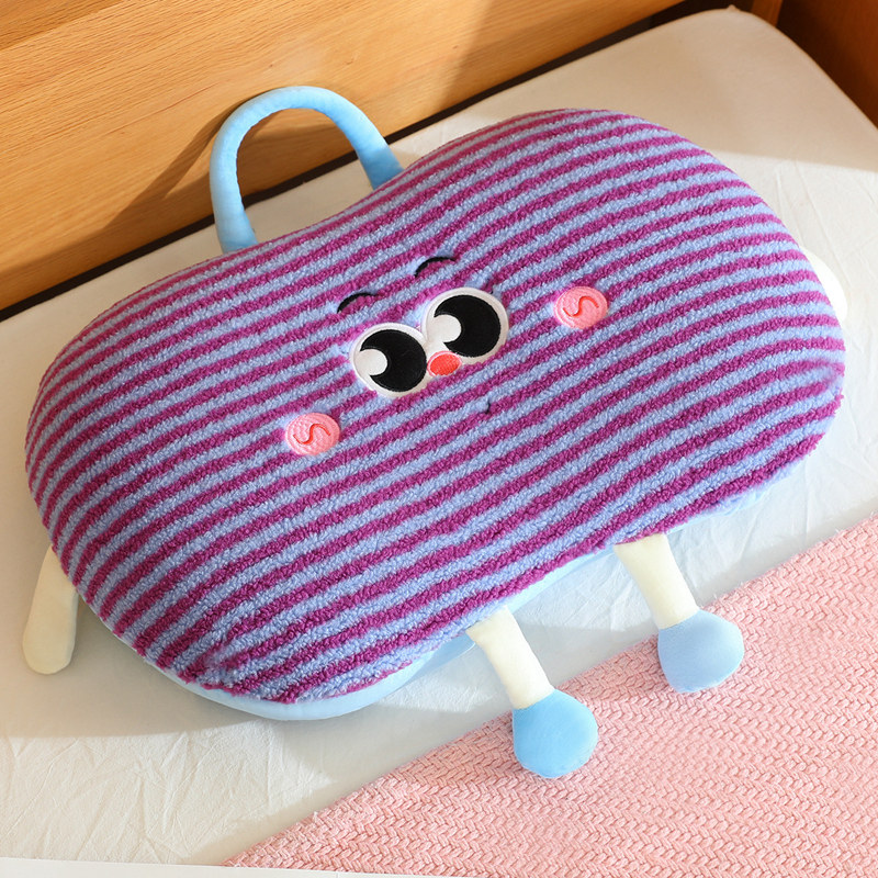 Almohada de Espuma de Memoria para Siesta con Hueco para Manos para Oficina y Dormitorio