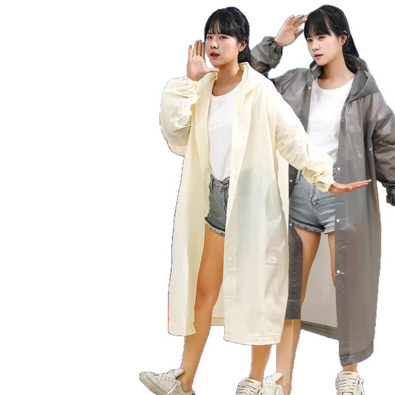 厚みのあるレインコート大人用ロング全身防雨使い捨て男性と女性のアウターウェアポータブルアウトドア旅行登山レインポンチョ|undefined
