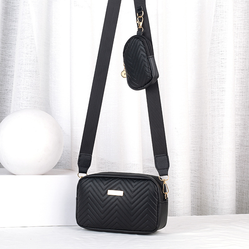 Tendencia transfronteriza nueva moda sólida estampada sequinilla hombro de una sola bolsa de tamaño de tramo inclinado bolsas de damas al por mayor