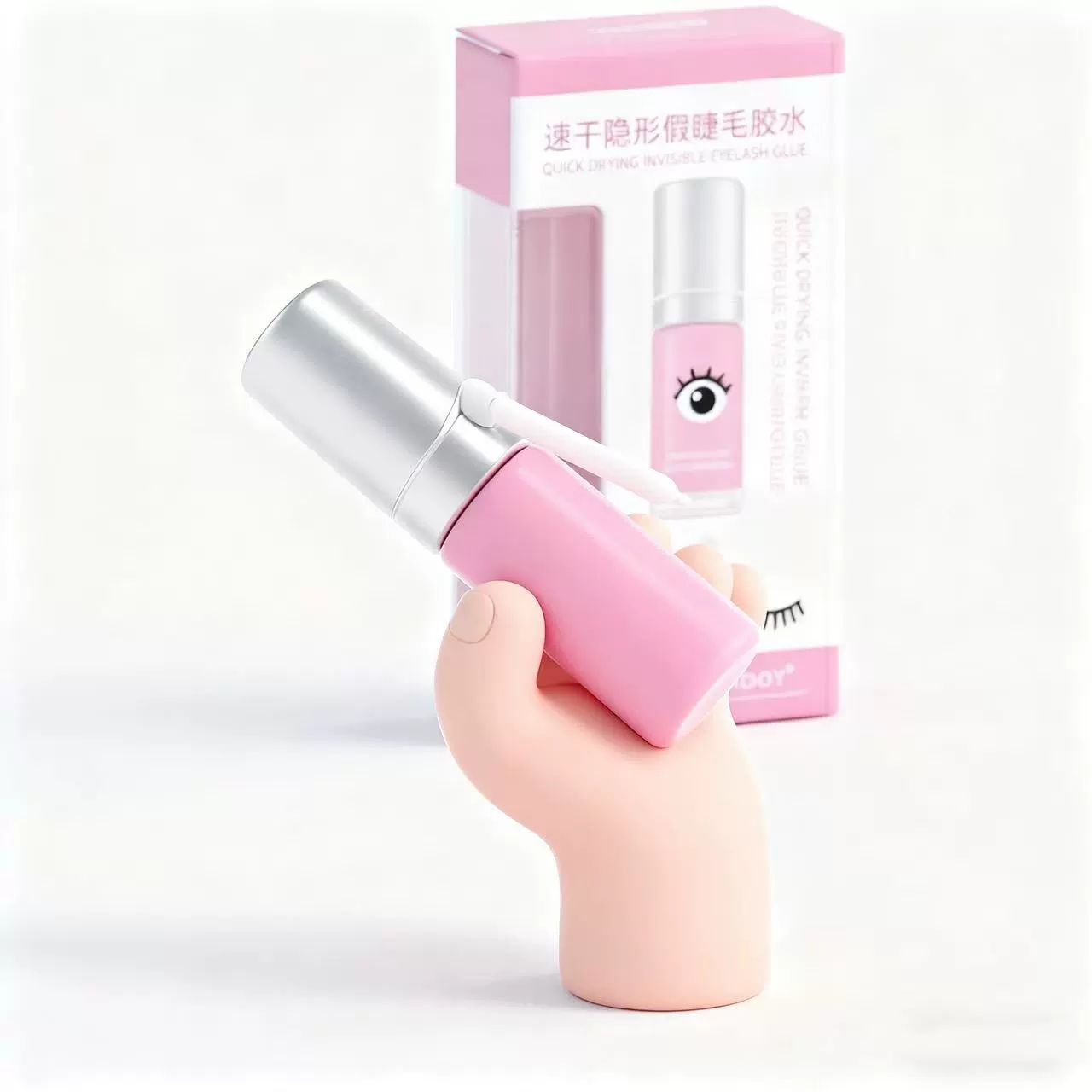 Клей для накладных ресниц Nice Shigure, оптовая продажа, большой объем, быстросохнущий, без следов, натуральный