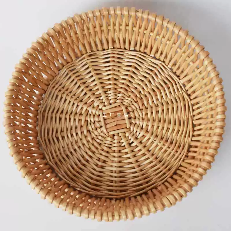 Steamed bun basket editor basket bun basket fruit basket water fruit plate bamboo editing display plate hotel supermarket display basket