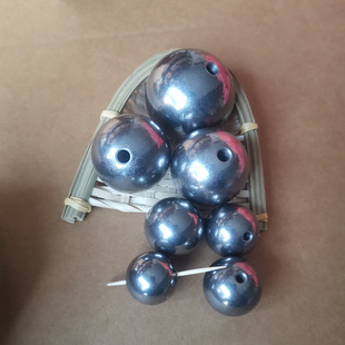 Manufacturer Supplies Perforated Steel Balls, Threaded Balls, Threaded Iron Balls, Soft Bright Balls, Drilled Electroplated Iron Balls Batch