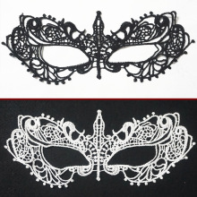 浪漫假面蕾丝舞会 夜场水溶刺绣朵花 眼睛花边魅惑控眼罩面具现货
