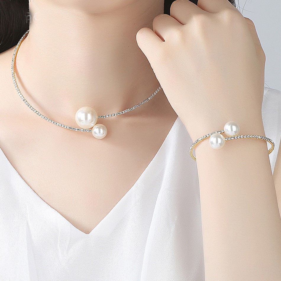 11g Weight Jewelry Set Classification Earrings + Necklace Quantity Wedding, Banquet Occasion Rhinestone Material Geometric Pattern Women's Gender Tassel Design Luxurious, Bridal, Maximalism Style Earrings + Necklace Luxurious Bridal Maximalism Geometric Rhinestone Tassel Women's Jewelry Set 18
