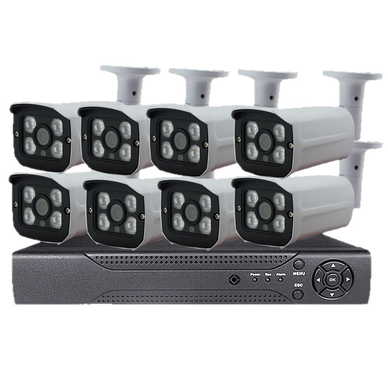 4CH 4MP AHD DVR sistema de monitoreo CCTV CMERA 4 millones kit de monitoreo para enviar disco duro de 500G
