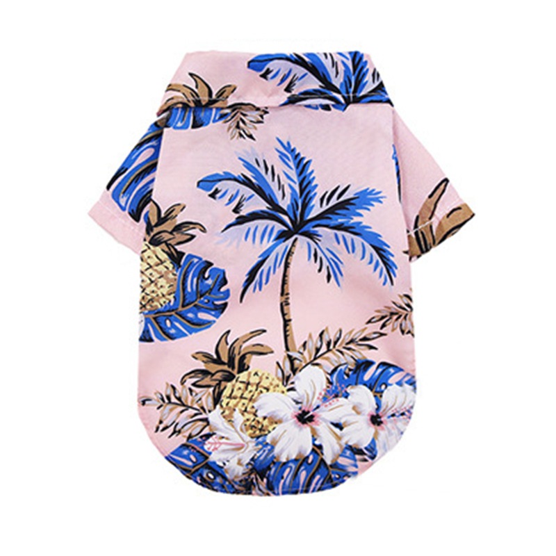 90g Weight Pet Clothing Type Of Pet Supplies 1 Piece Quantity Casual, Outdoor Occasion Polyester Material Tree, Leaves, Cat, Pineapple Pattern Summer, Spring, Spring&Summer Season Cute, Pastoral Style 1 Piece Summer Spring Spring&Summer Cute Pastoral Polyester Tree Leaves Cat Pet Clothing 5