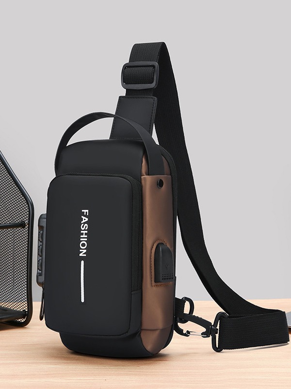 Bolsa de pecho multifuncional para motocicleta, estilo transfronterizo, con un toque de alta gama, antirrobo, para ciclismo al aire libre, para hombre, venta directa de fábrica, modelo unisex.