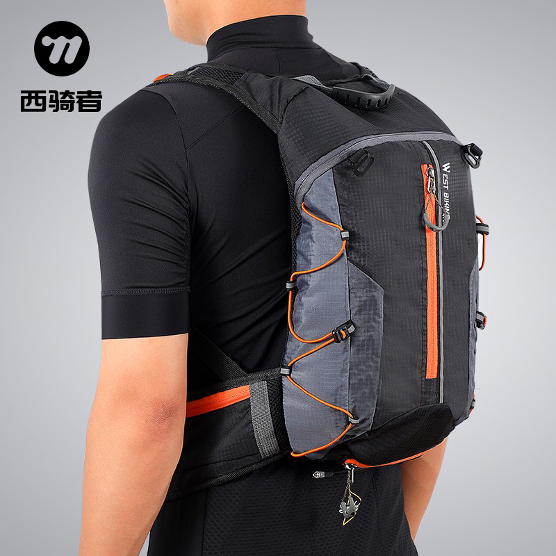 Cycling Backpack Road Bicycle Men's and Women's Outdoor Hiking Mountaineering Backpack Lightweight Casual Travel Bag Wholesale