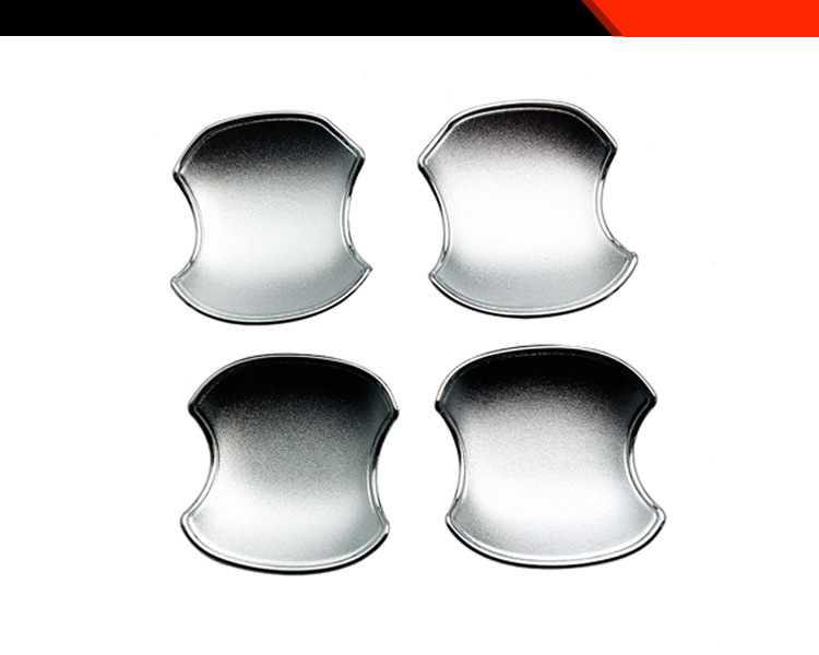 Suitable for Toyota 20-25 Corolla Cross Modified Door Bowl Handle Decorative Protective Sticker Door Bowl Bright Strip