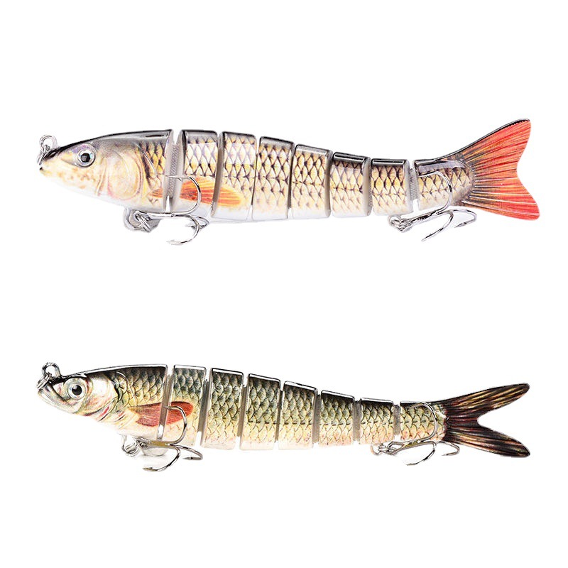 Multi Jointed Fishing Lures Hard Swibaits Fresh Water Bass Swimbait Tackle Gear