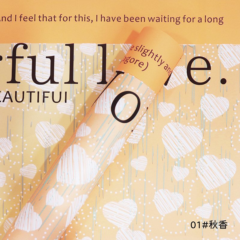 Huaxi en forma de corazón de azúcar comercio exterior transfronterizo papel de embalaje de flores pequeñas flores frescas regalo de papel de ramo de flores florista papel de embalaje de flores