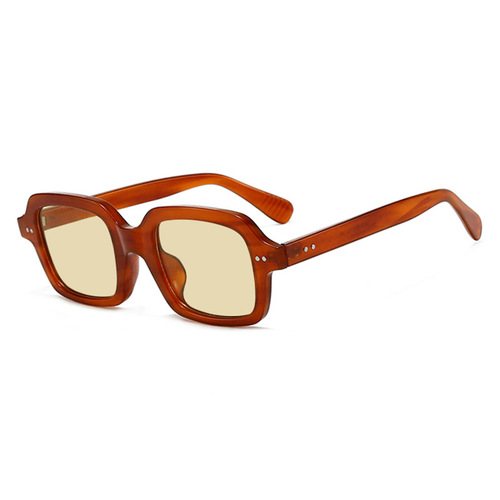 Round Sunglasses with Metal Dials, 2025 Trendy Round Sunglasses, Western and Eastern Style, Versatile Eyeglasses, Instagram Style