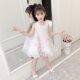 Girls Dress Summer Dress 2025 New Super Style Puffy Gauze Children's Princess Dress Little Girl Vest Skirt Trendy