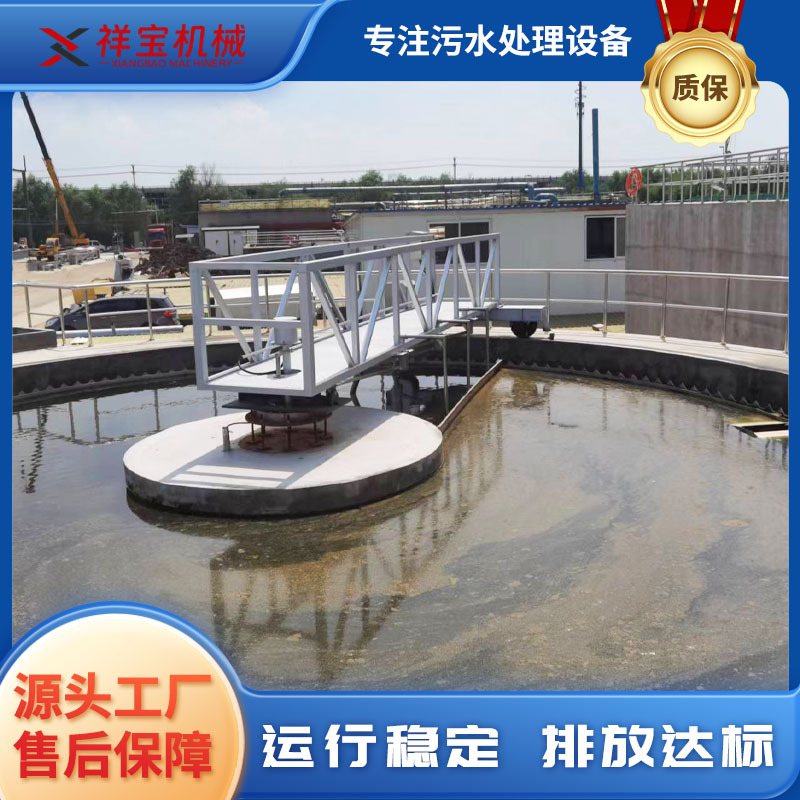 中心传动刮吸泥机 行车式泵吸泥机 污水厂废水处理设备厂家直供