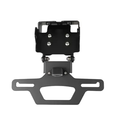 Suitable for Dongfeng 675Ss 675Sr-R Motorcycle Short Tail License Plate Holder Modified Foldableing Rear Fender License Plate Holder (License plate holder/license plate holder) - 24-models-c675e-100-off-stacked-license-plate-holder-black