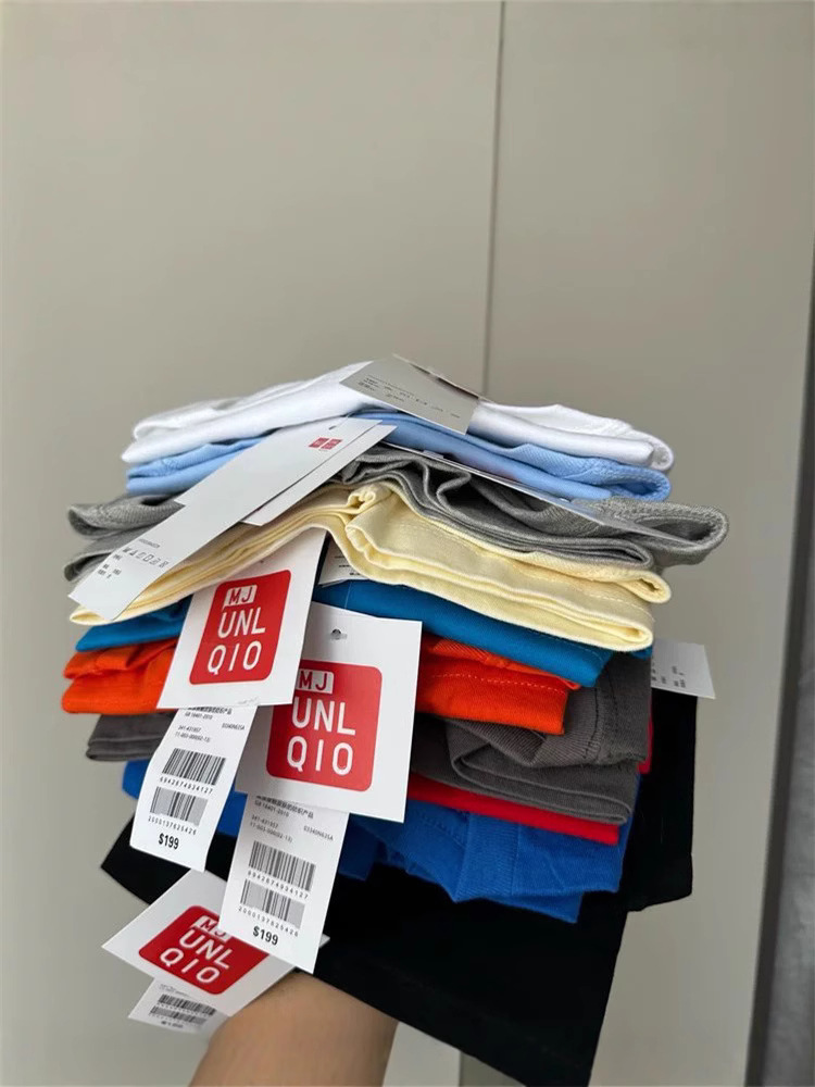 11色m待ち合わせu家半袖tシャツ優家キャンディカラーラウンドネック男女同モデル