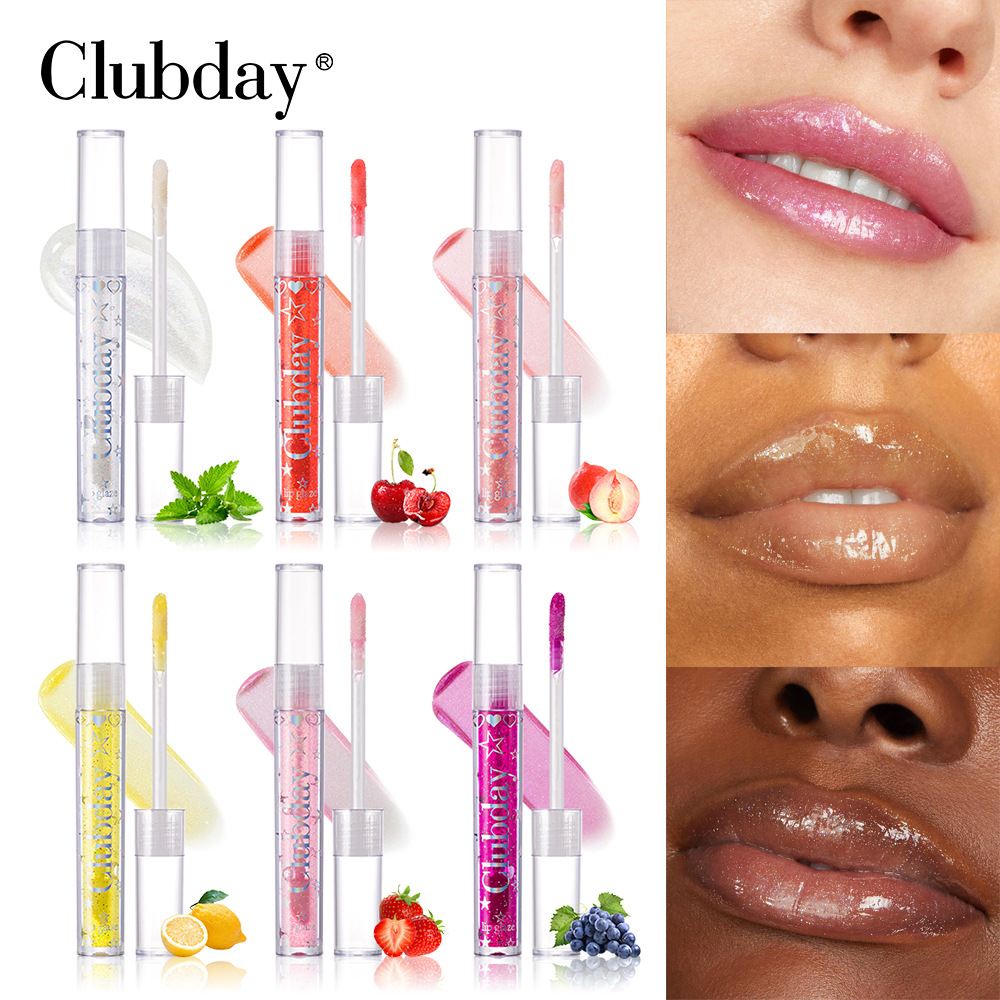17g Weight Lip Gloss Type Of Cosmetics Liquid Material Multicolor Pattern Casual, Elegant, Glam Style Casual Elegant Glam Multicolor Liquid Lip Gloss 14