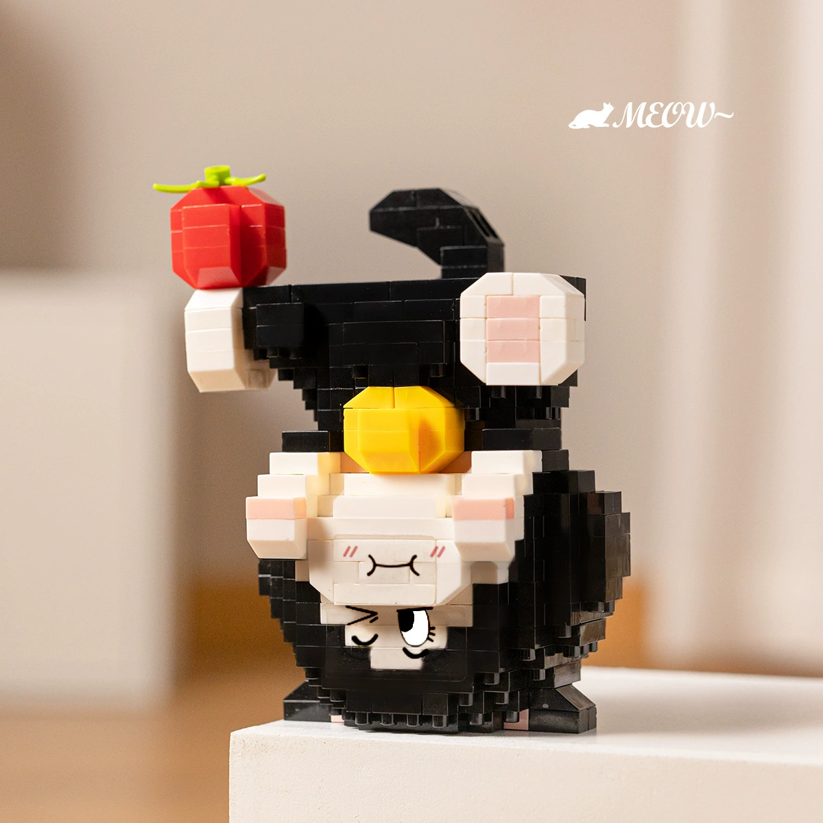 Building Block Set (Lego) Cartoon Panda & Characters, Mini Micro Bricks, Multiple Piece Counts