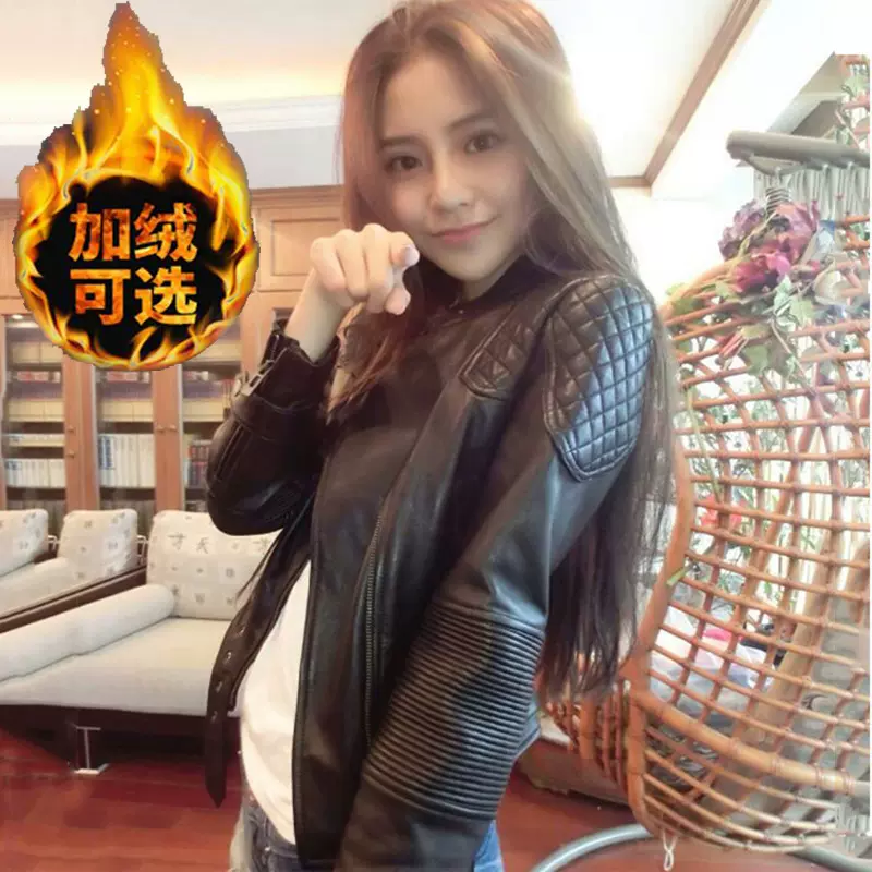 长期现货2025新款春秋机车服海宁皮衣pu外套女士皮夹克新款欧洲站