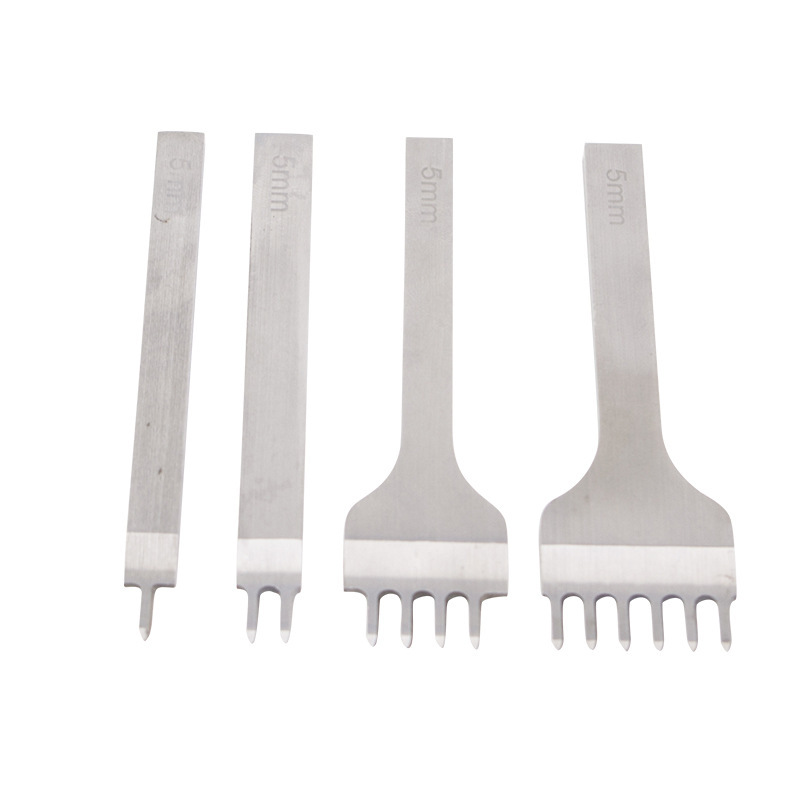 DIY革細工工具 3MM4MM5MM6MM ホワイトスチール菱形打ち抜き工具 多サイズ卸売 パンチングレザークラフト|undefined