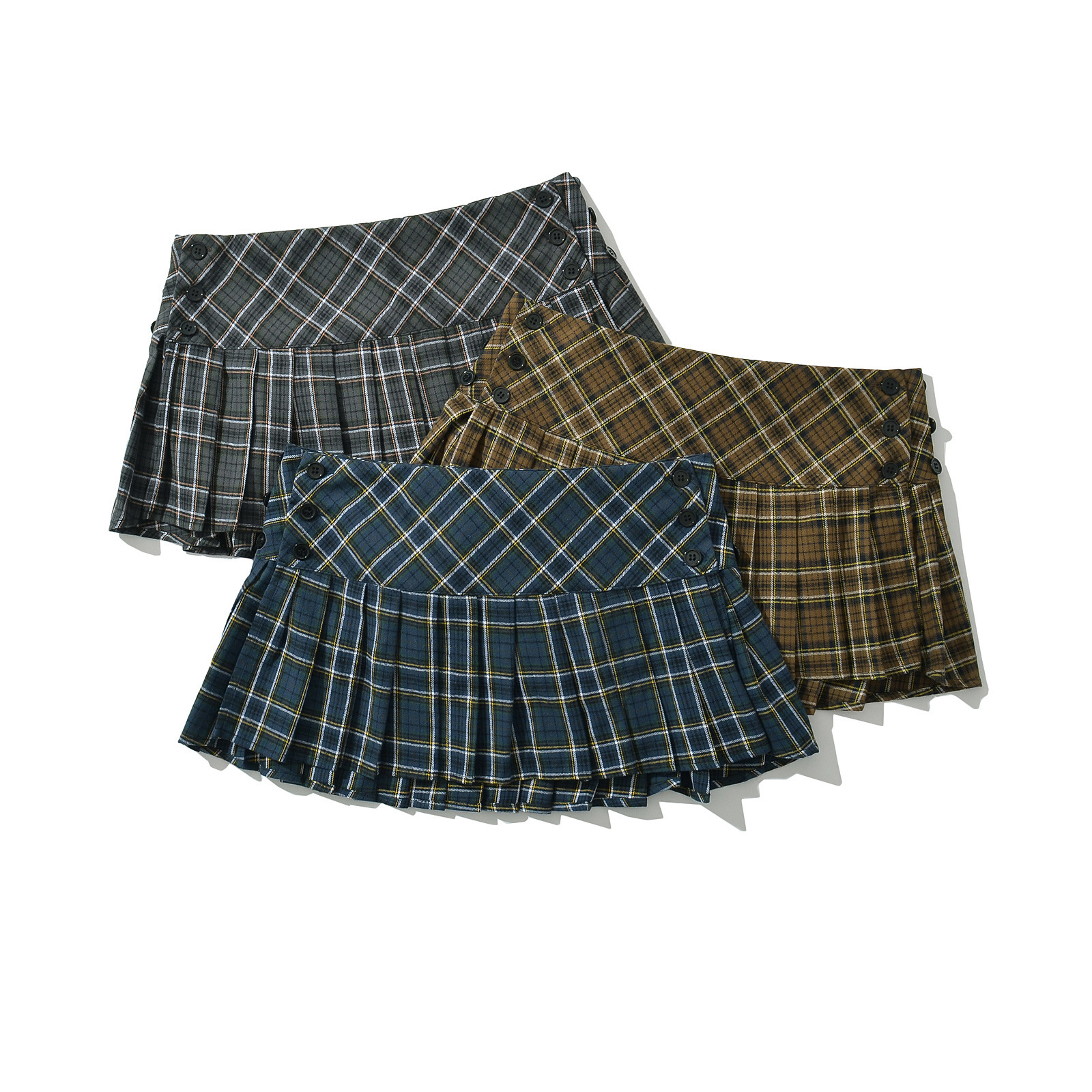 Summer pleated skirt