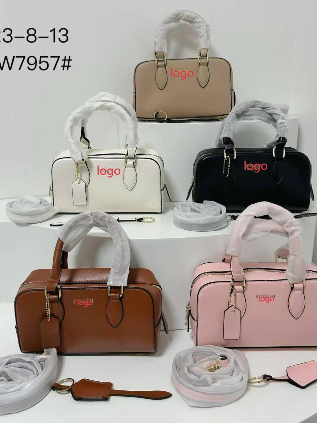 Koujia's new pillow bag, vintage pattern mini fashion crossbody shoulder bag for women, Boston large. 。 。 1