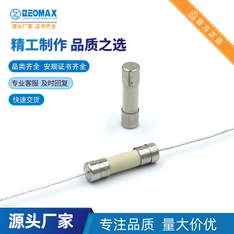 REOMAX瑞迈 厂家直供 BTC 1A 250V 5*20  慢熔 陶瓷管保险丝
