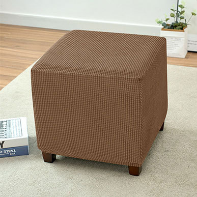 Transfronterizo todo incluido grano de maíz lana cubierta de taburete cuadrado elástico engrosado cubierta de cubierta a prueba de polvo