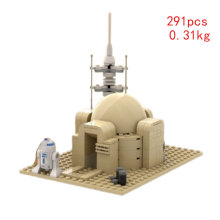 �羳�����ֻ�MOC-33478С����ƴװ��ľ�����װDIY����ģ�Ͱڼ�
