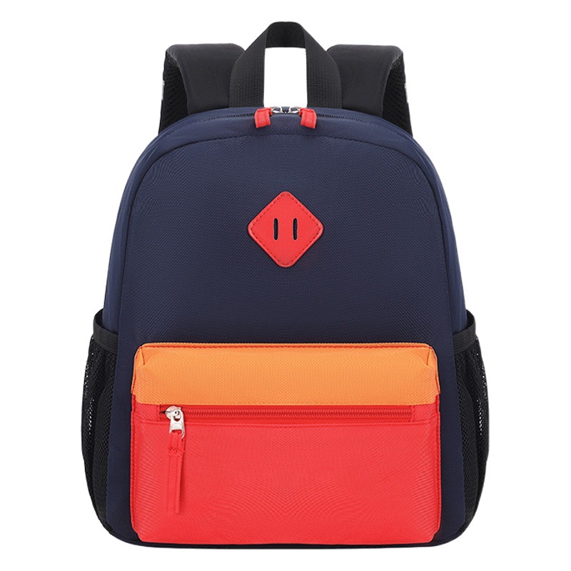 2024 nueva mochila de Kindergarten transfronteriza 3-5 años tutorial de dibujos animados clase de entrenamiento clase niños y niñas bolsa pequeña a juego de colores