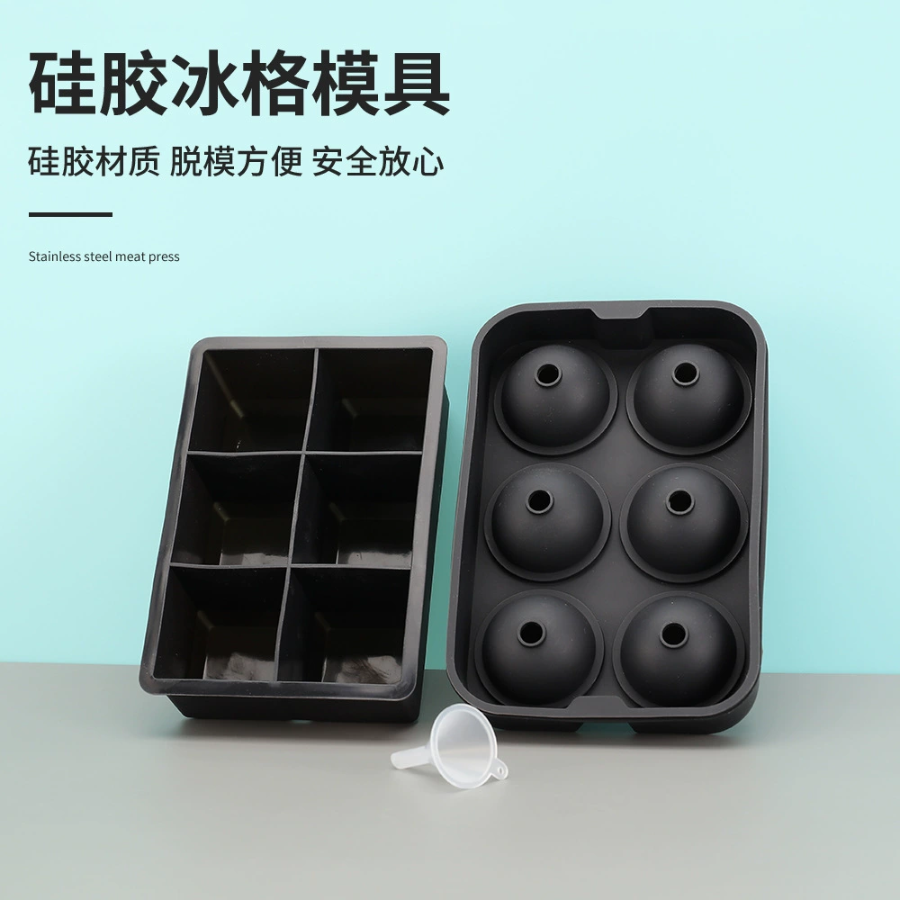 Силиконовая ледяная форма 6 даже силиконовая хоккейная форма