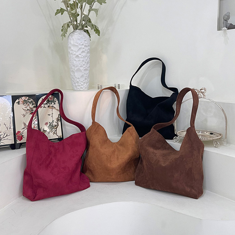 여성 PU 토트백 대용량 숄더백 자석 잠금 데일리 가방