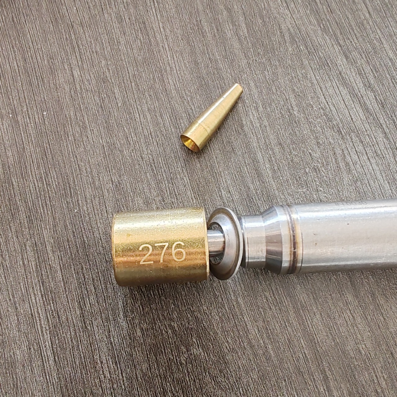 Jiezheng Mercedes-Benz M276 Engine Fuel Injector Oil Seal Installation Tool M270M274M278 Rubber Ring Tool Copper-Made