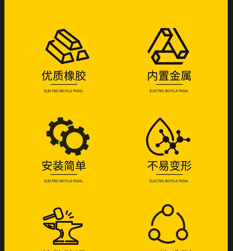 Electric Scooter Pedal Center Shaft Rubber Footrest Plug Two-Wheeler Center Shaft Cover Protective Plug Modification Footrest