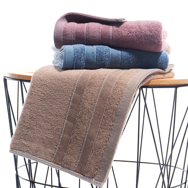 Bamboo Fiber Face Wash Household Soft Towel Couple Absorbent Water Non-Shedding Thickened Bath Quick-Drying Towel Set Amazon