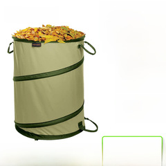 Cross-border supplier collapsible autumn leaf bag garden large capacity spring trash bin lawn garden autumn leaf storage bag wholesale
