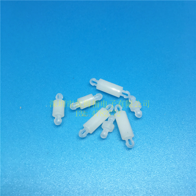 MADA-4   PC板圆体间隔柱 塑料双孔间隔柱 尼龙支撑隔离柱SO-4