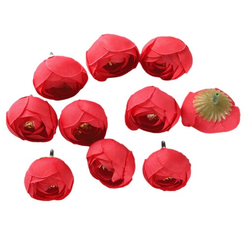 4cm Artificial Tea Rose Buds Small Rose Buds Rose Heads Wedding Corsage Wrist Flowers Small Tea Roses Fake Flower Accessories
