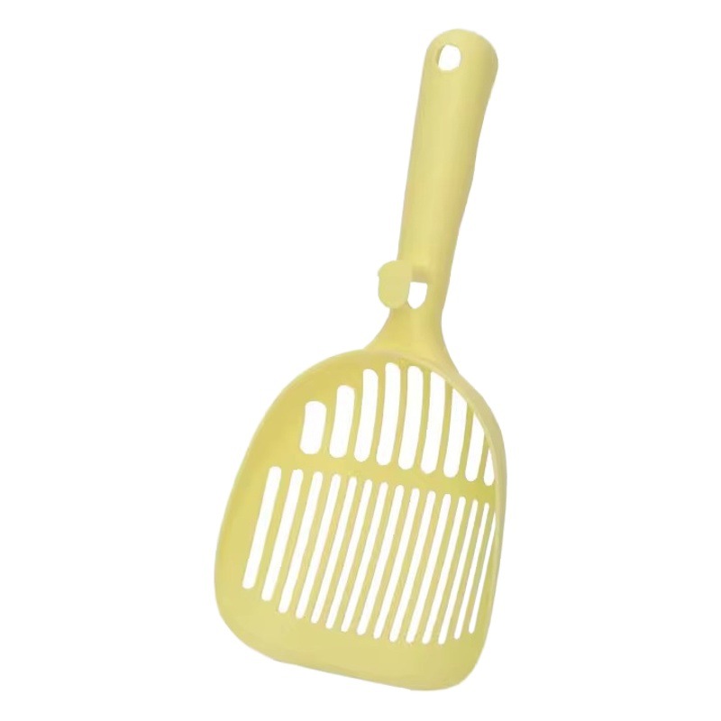 Hoopet feliz gato arena pala gato tofu gato arena potty limpieza pala mascota aseo fino agujero pala suministros de mierda