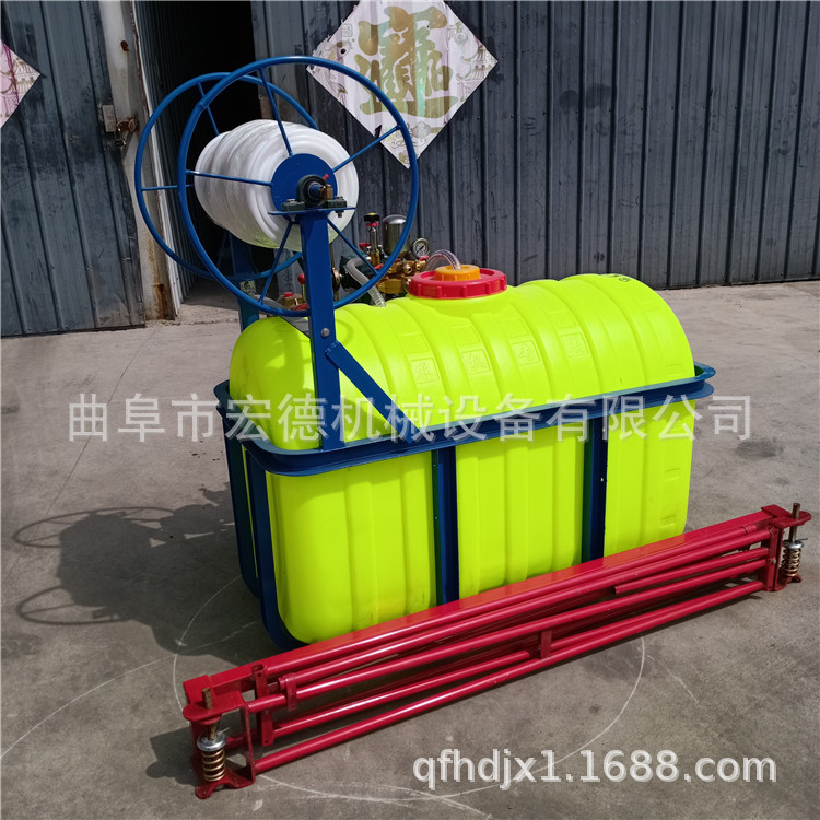 家用小型四轮打药机 玉米小麦喷药机 大宽幅可调式喷雾机