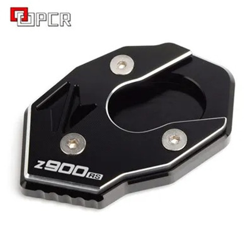 Kawasaki Z900Rs 17-24 Modified Aluminum Alloy Small Kickstand Enlarged Stand Side Stand Parking Foot Pad Accessories