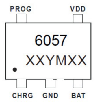 稳先微原装6056 4054单节锂电池充电管理芯片 OVP过压保护高压30V