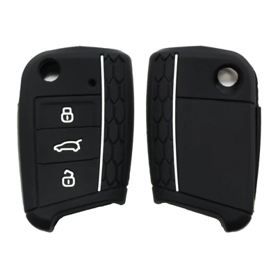 Applicable to Volkswagen Golf Static Rod/Key Bag - black-white-lines