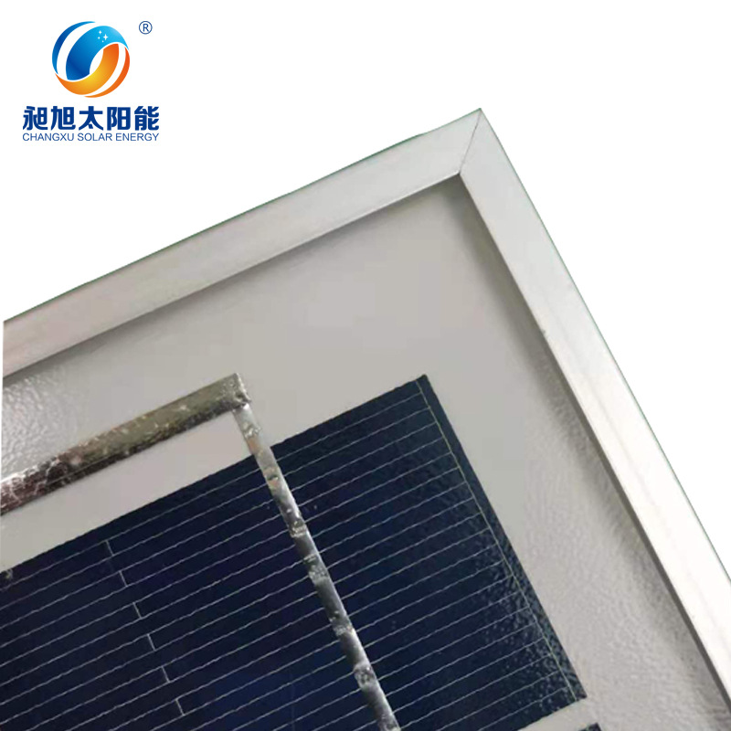 Venta al por mayor 50W panel solar policristalino laminado de aluminio borde panel fotovoltaico 10V panel solar tablero de carga solar