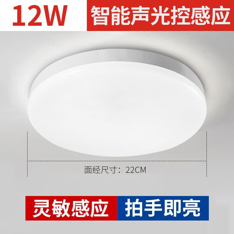 LED センサー天井ランプ音声起動廊下階段通路ホームエントランス廊下自動レーダー人体センサーランプ|undefined