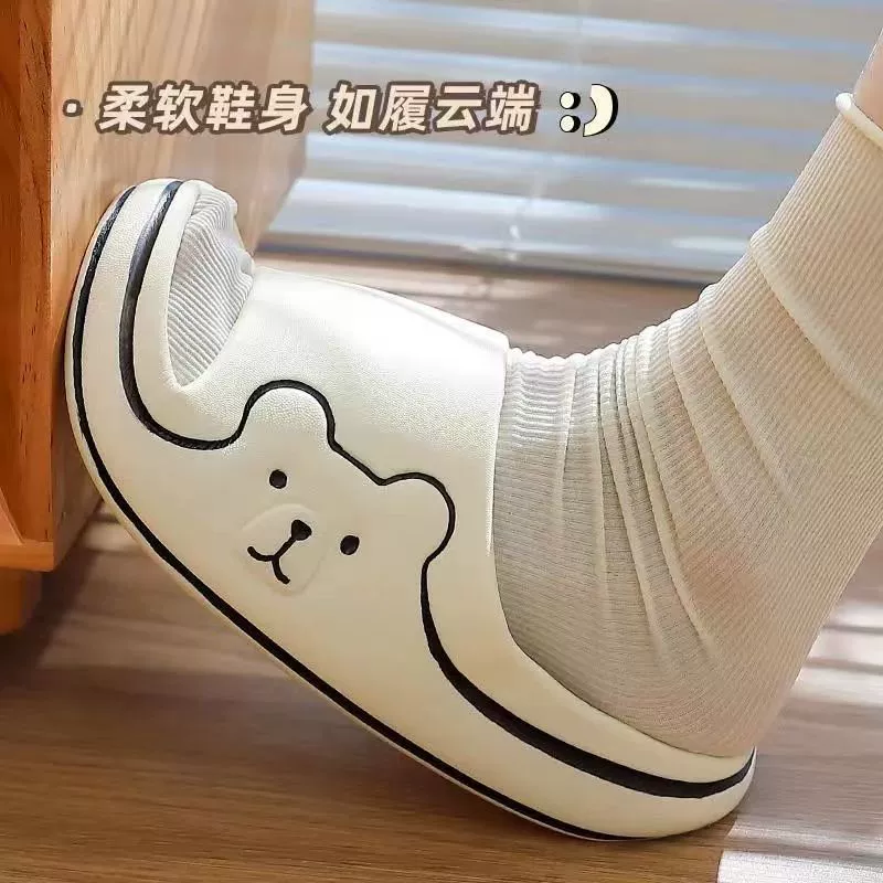 Summer cute high quality slippers for bath, for beloved