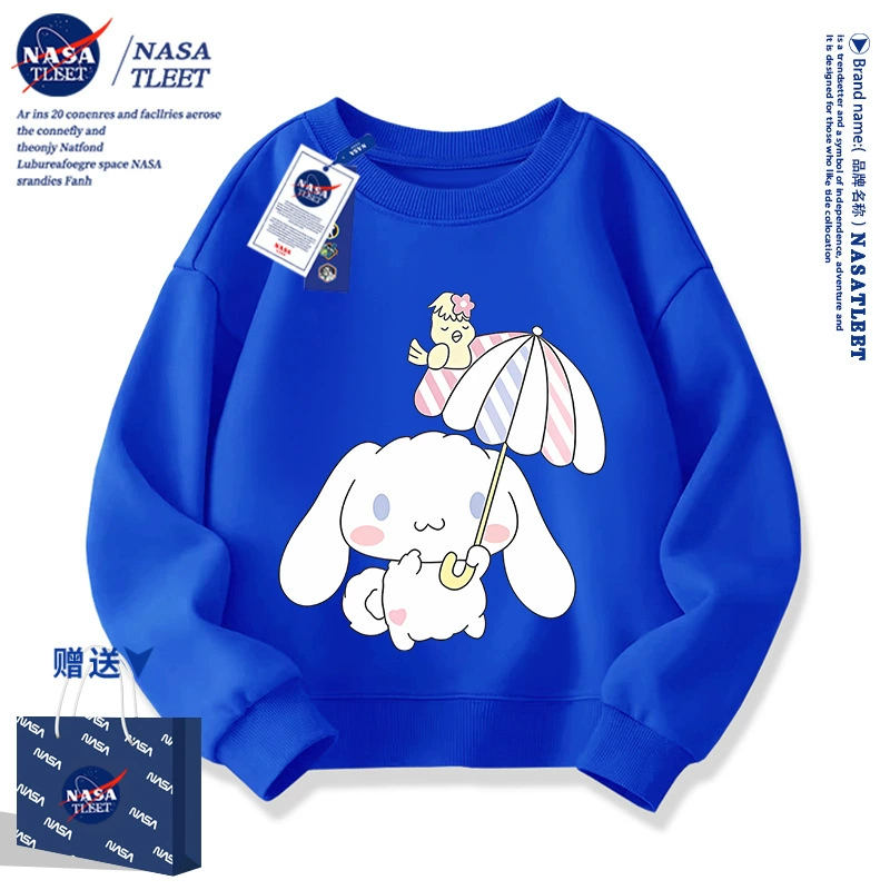 Autumn cartoon cute sweatshirt, oversize