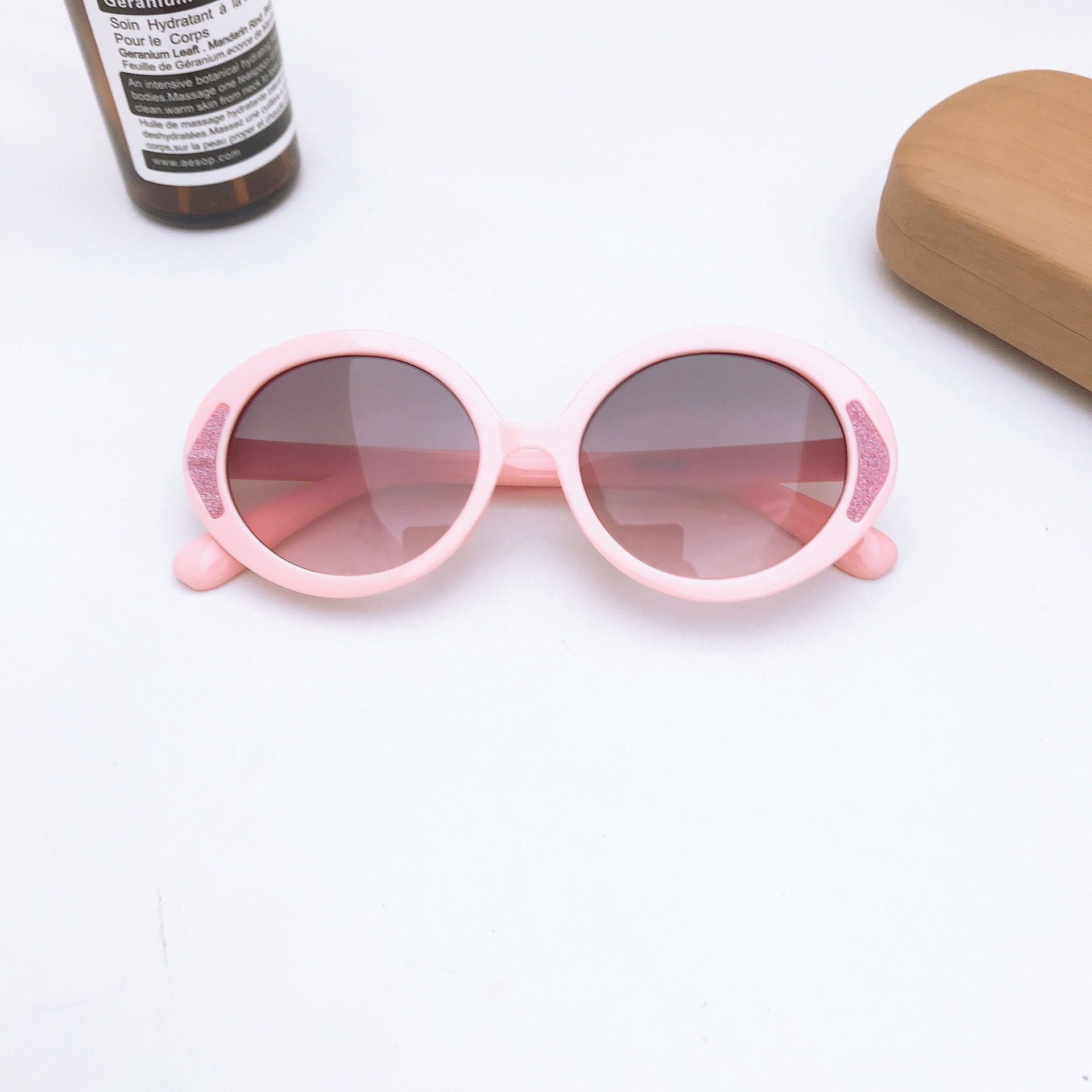 45g Weight Full Frame Glasses Structure Sunglasses Classification Ac, UV400 Protection Lens Material Oval Frame Glasses Style Travel, Daily Occasion Solid Color Pattern All Seasons Season Children Unisex Gender Basic Style Basic Solid Color Ac UV400 Protection Oval Frame Full Frame Kids Sunglasses 8